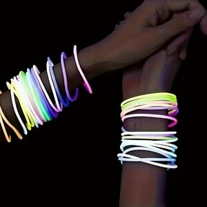 10 glow in the dark bracelets